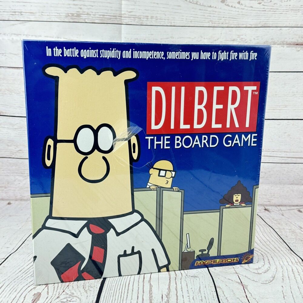 Dilbert The Board Game New 3-6 Players Ages 14+ Games Magazine Top 100 2007